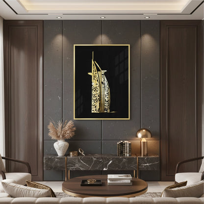 Gold Burj Al Arab - Fine Art