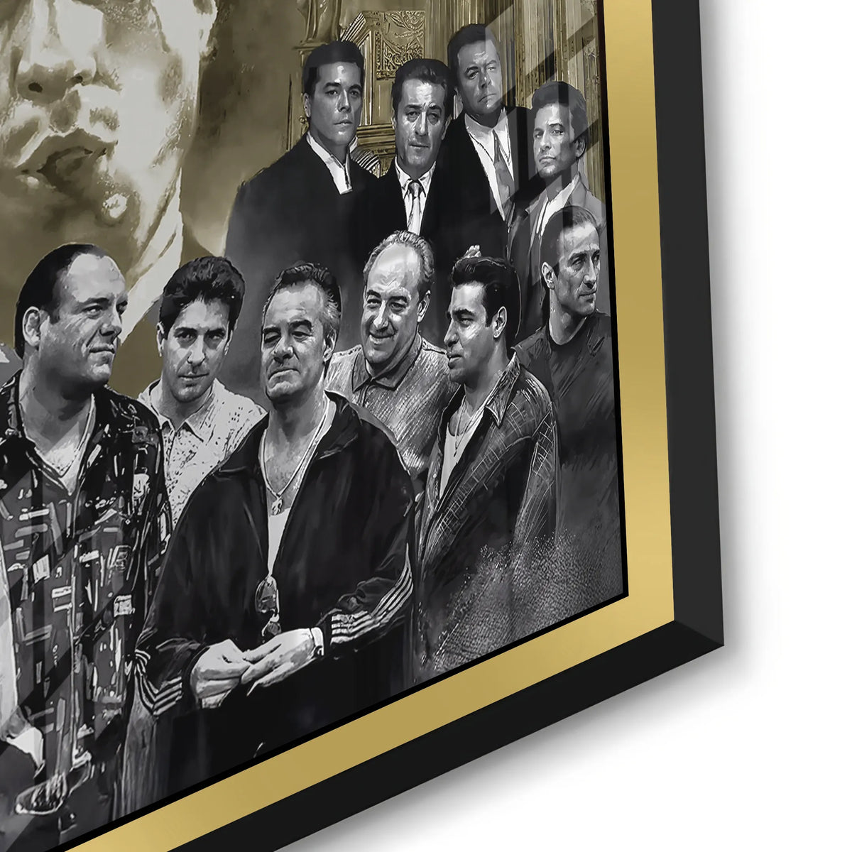The Mafia Legends - Acrylic - Jasmineart.ae