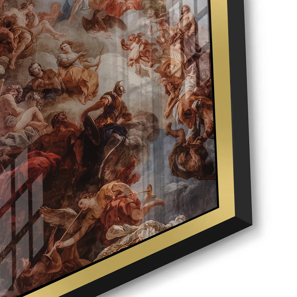The Rococo Ceiling - Acrylic - Jasmineart.ae