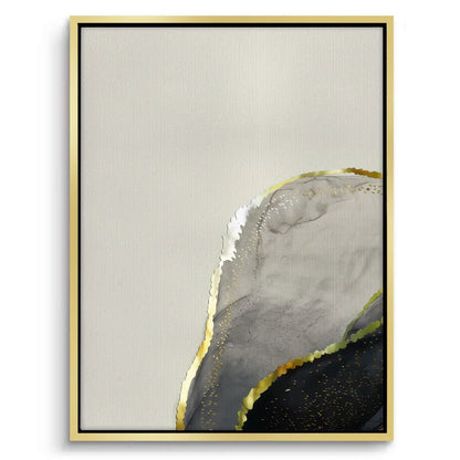 Golden Geode Set of 3 - Canvas