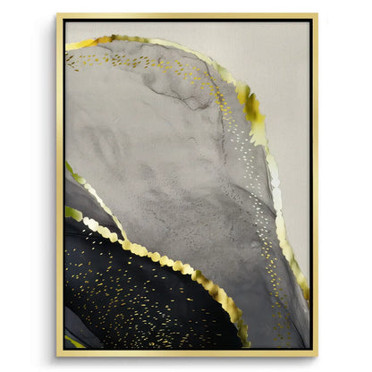 Golden Geode Set of 3 - Canvas