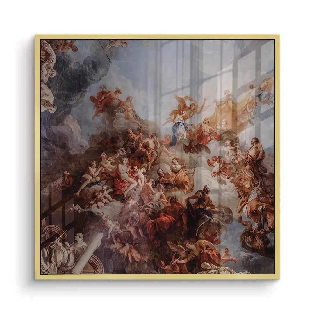 The Rococo Ceiling - Acrylic - Jasmineart.ae