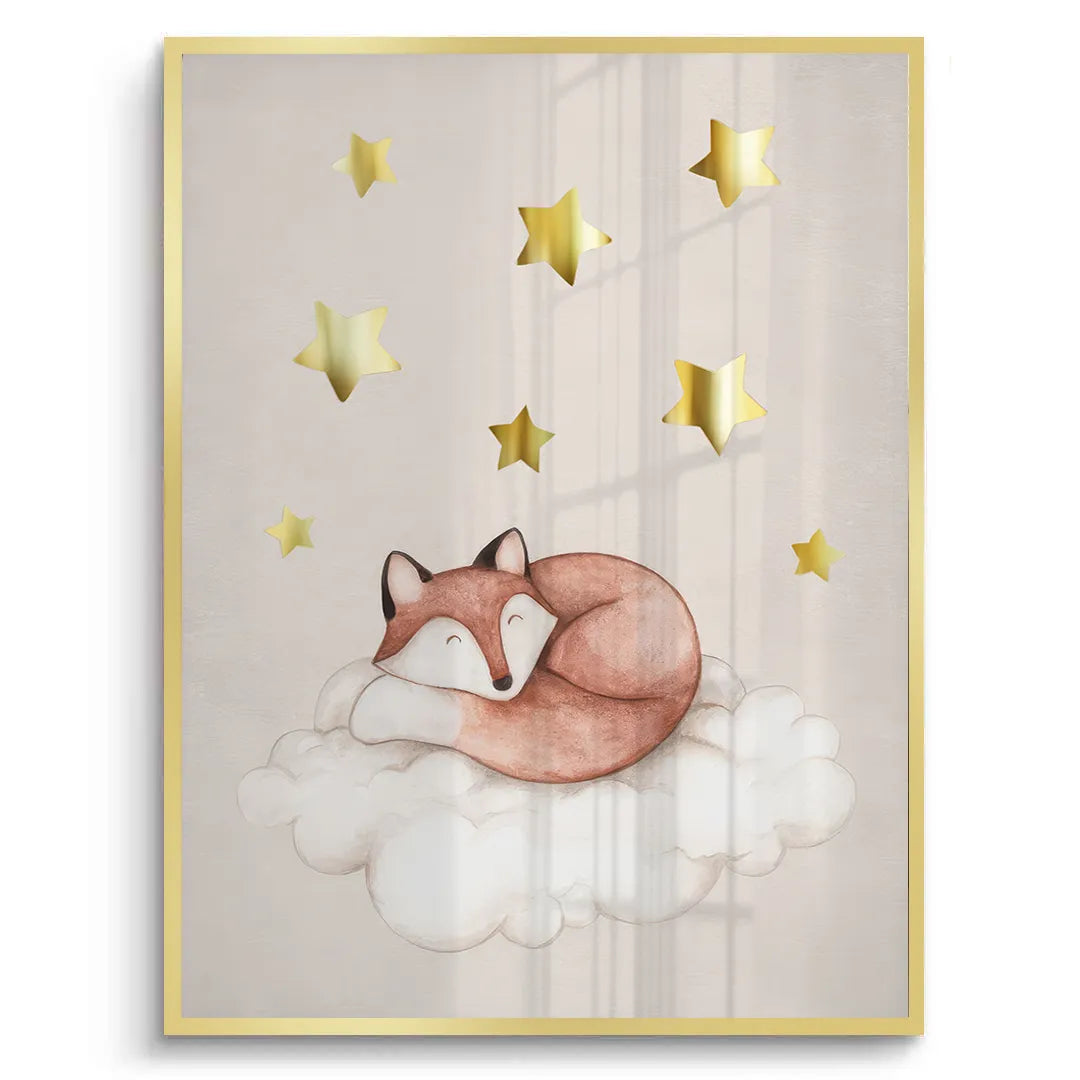 2Sleeping Fox - Fine Art