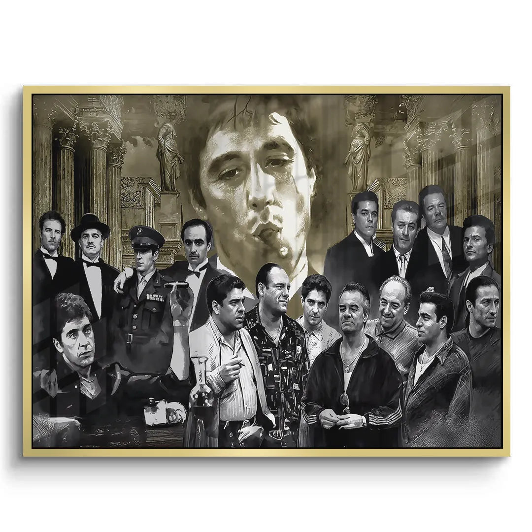 The Mafia Legends - Acrylic - Jasmineart.ae