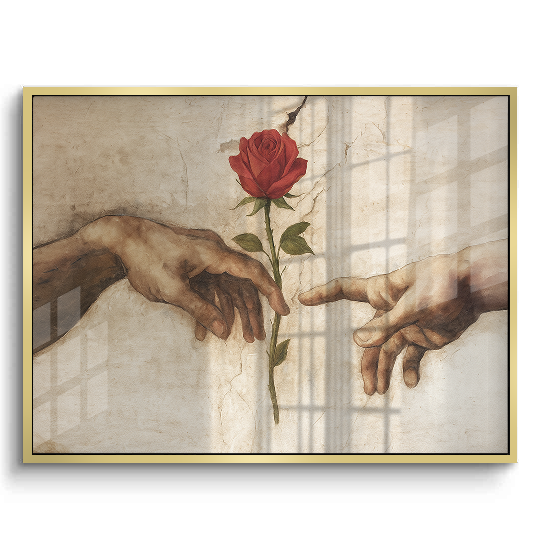 2The Creation of Adam - Acrylic