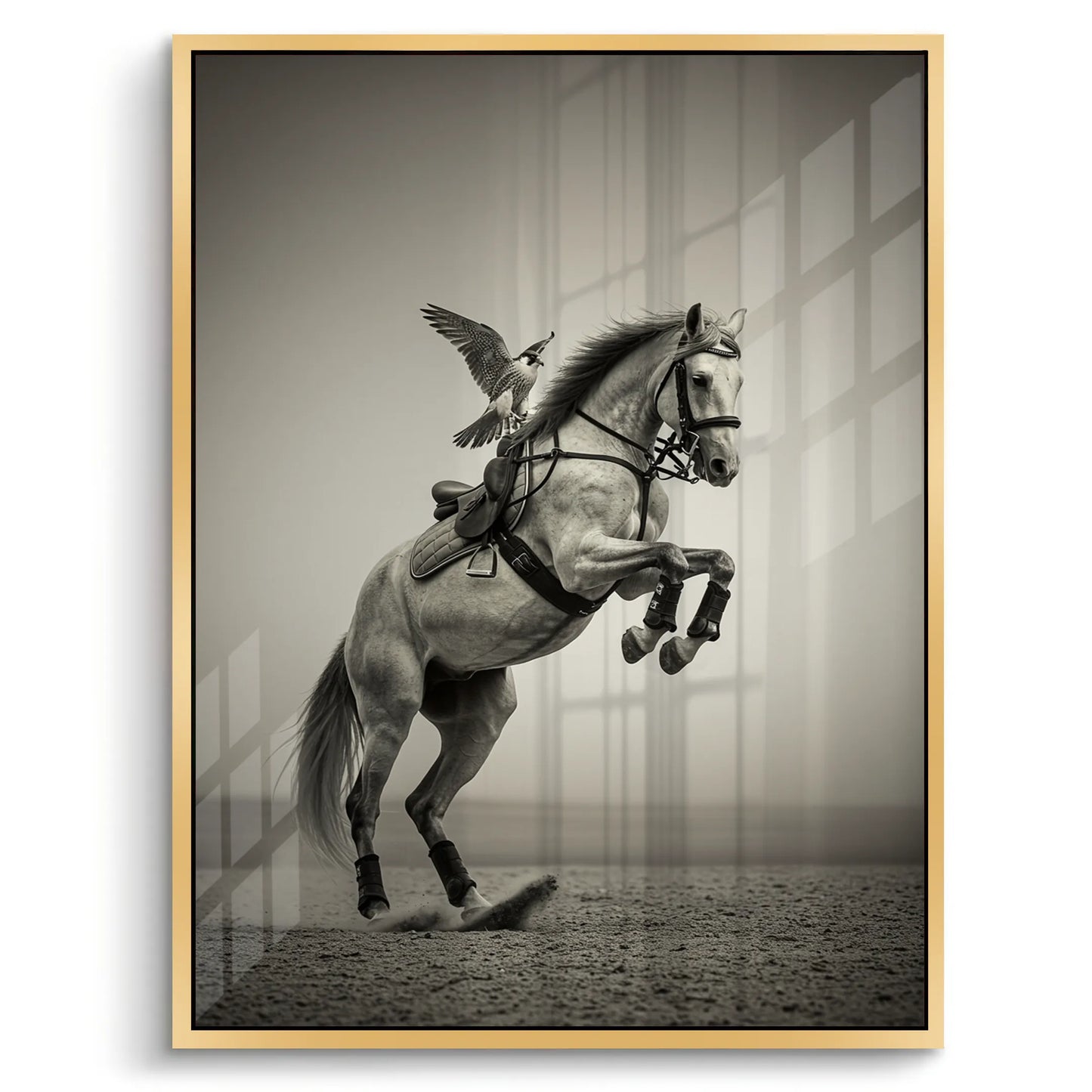 2The Falconer_s Horse - Acrylic