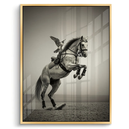 The Falconer_s Horse - Acrylic