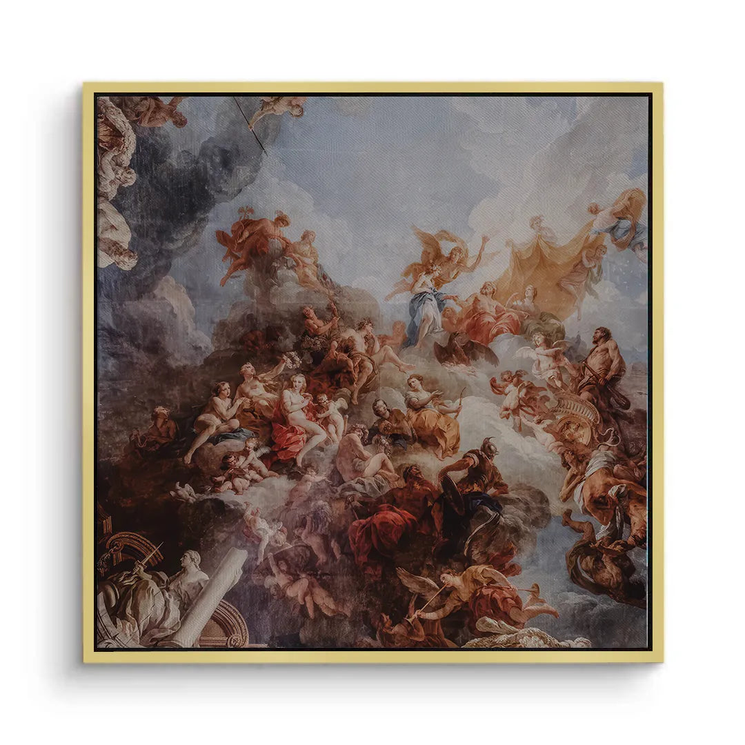 The Rococo Ceiling - Canvas - Jasmineart.ae