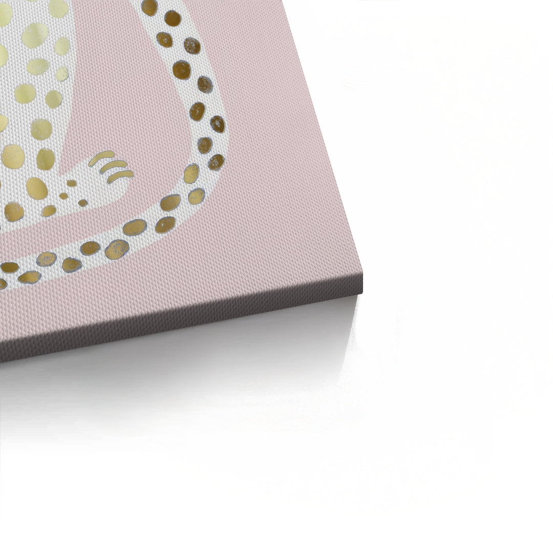 2Gold Foil Dalmatian Puppy - Canvas