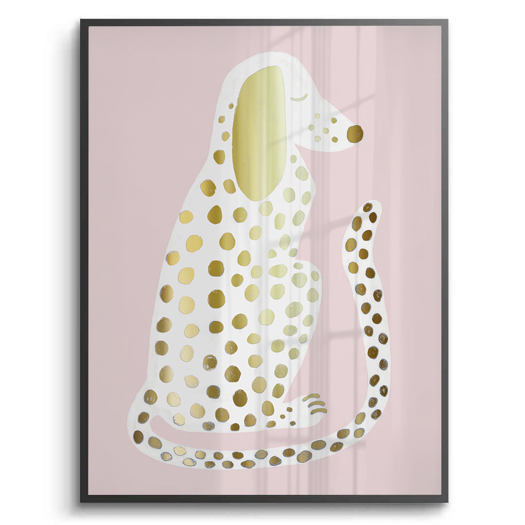 2Gold Foil Dalmatian Puppy - Fine Art