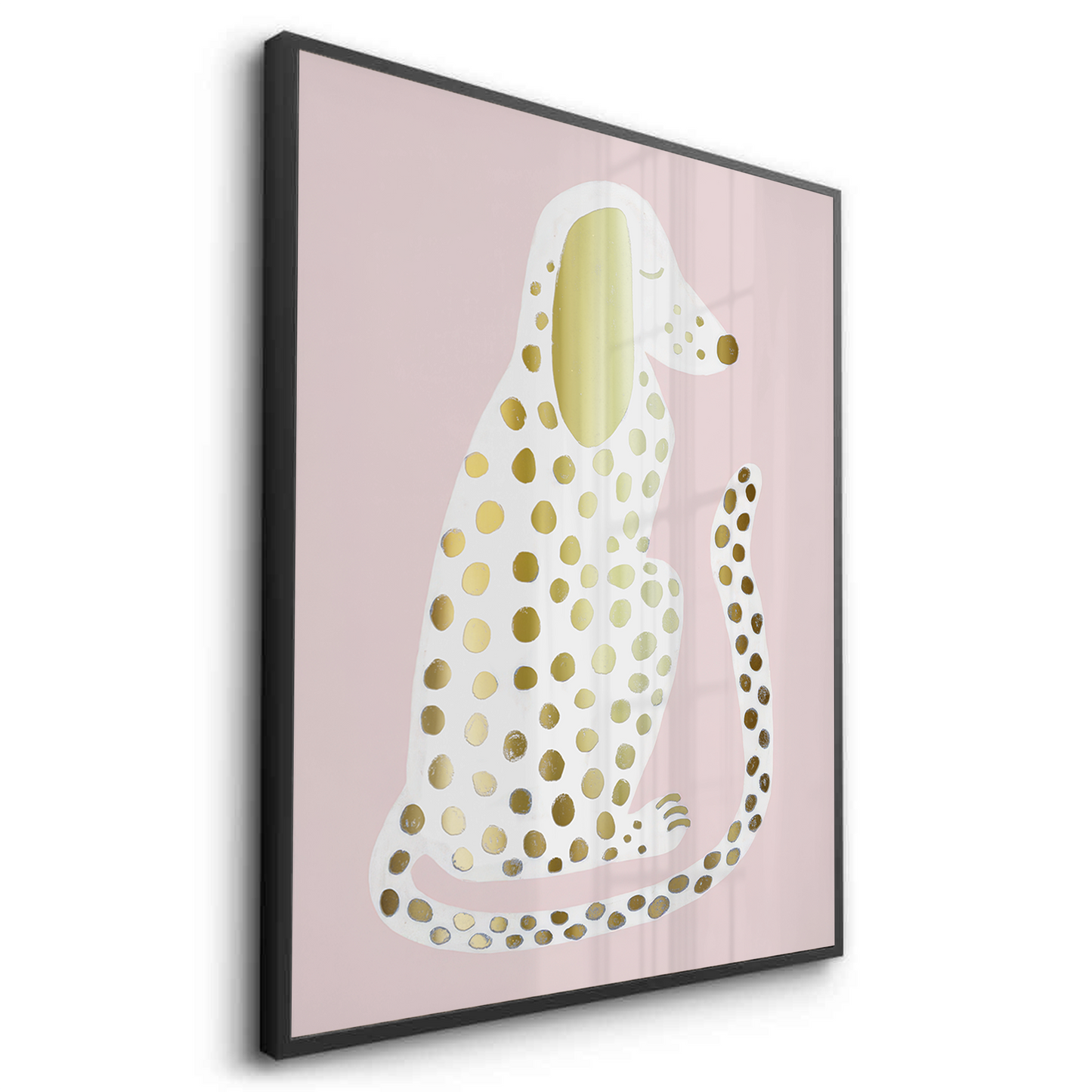 2Gold Foil Dalmatian Puppy - Fine Art