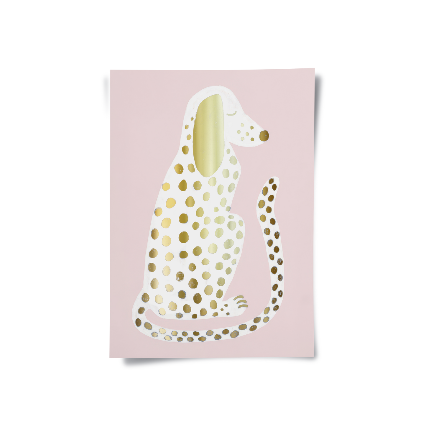 2Gold Foil Dalmatian Puppy - Poster