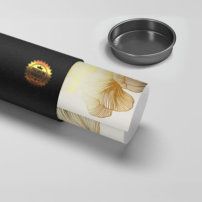 Gold Ginkgo Leaf Set of 2 - Poster