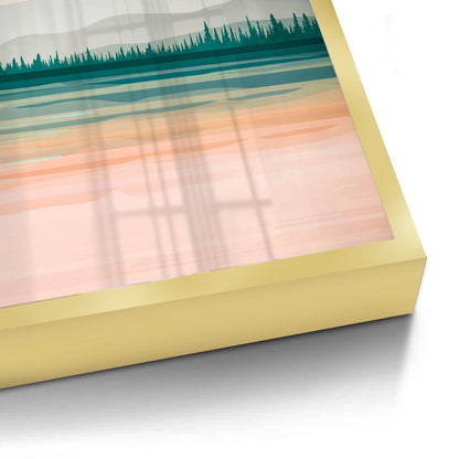 Gold Layer Mountain - Fine Art