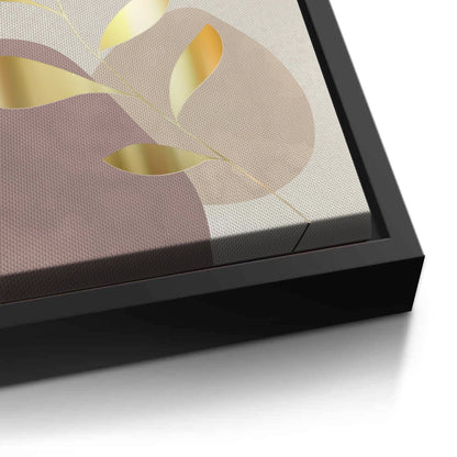 Gold Leaf Abstract - Canvas