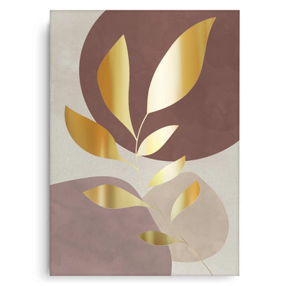 Gold Leaf Abstract - Canvas