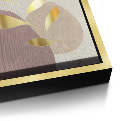 Gold Leaf Abstract - Canvas