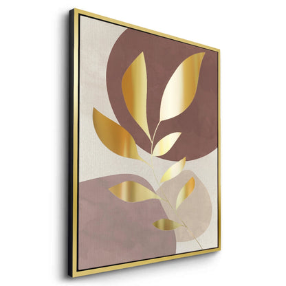 Gold Leaf Abstract - Canvas