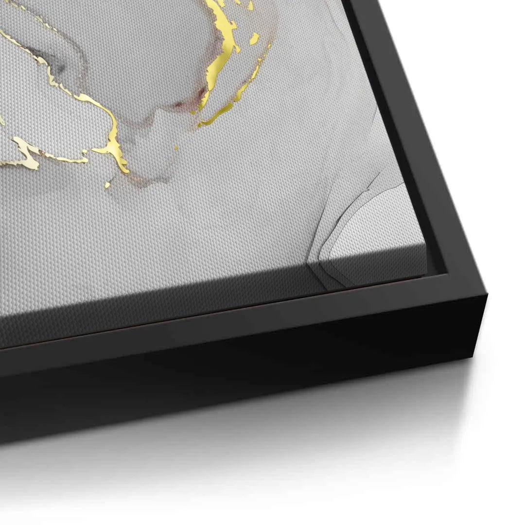 Gold Marble Set of 2 - Canvas - Jasmineart.ae