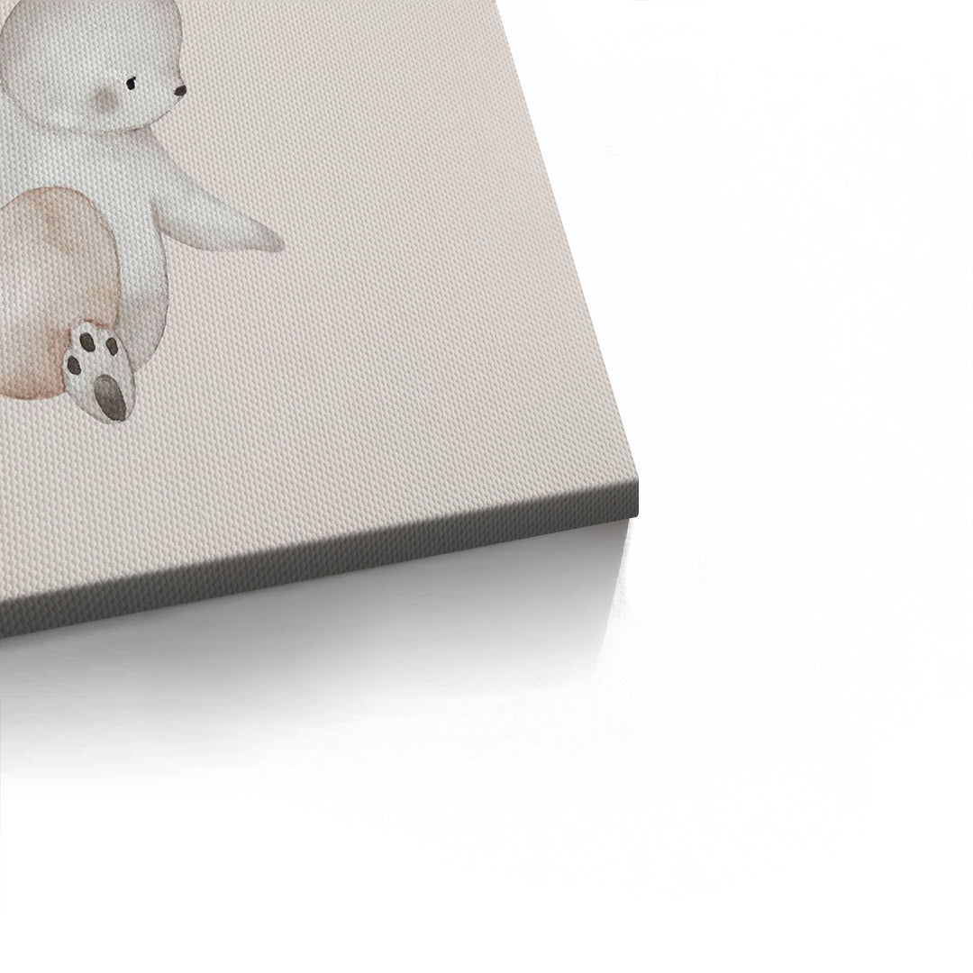 2Gold Moon Bunny - Canvas