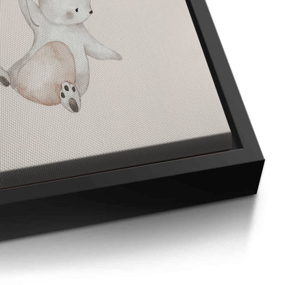 Gold Moon Bunny - Canvas