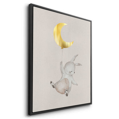 Gold Moon Bunny - Canvas