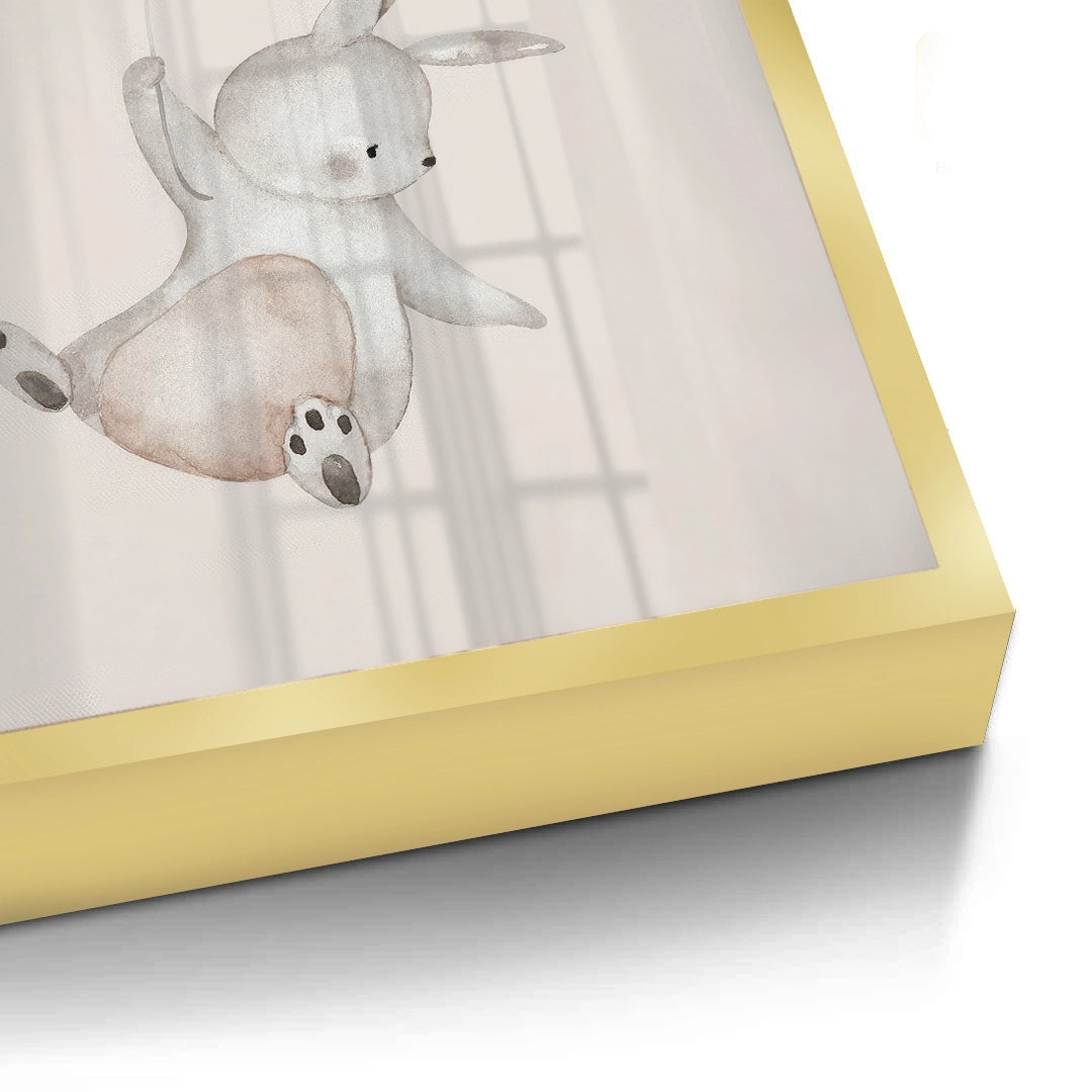 2Gold Moon Bunny - Fine Art