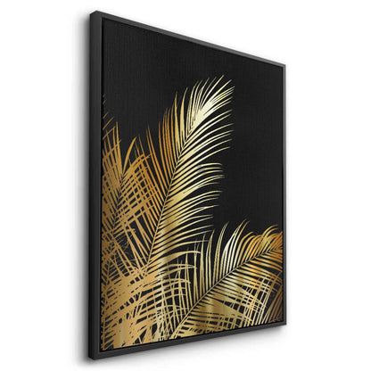 Gold Palm Leaf - Canvas