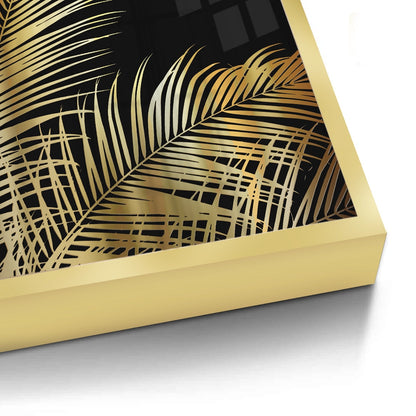 Gold Palm Leaf - Fine Art
