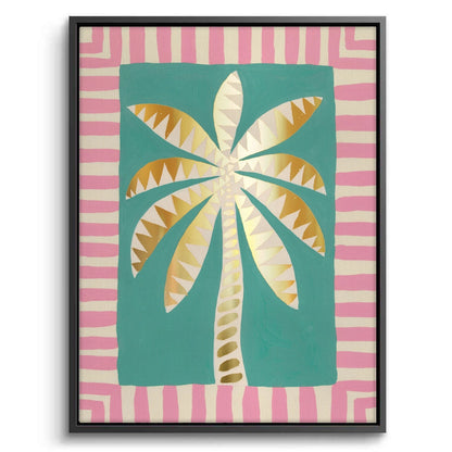 Gold Palm Tree - Canvas