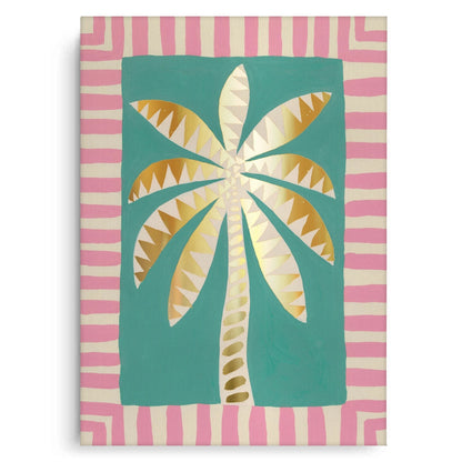 Gold Palm Tree - Canvas