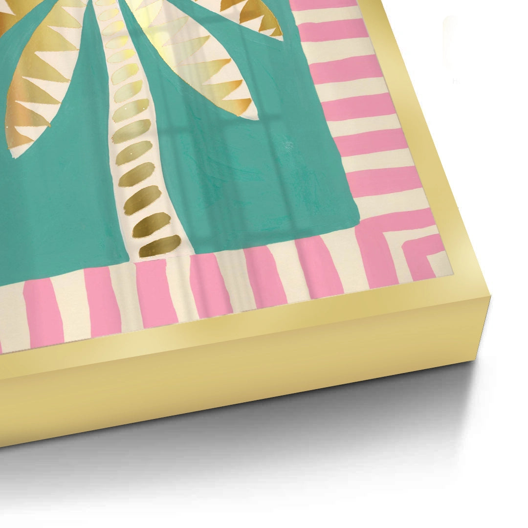 2Gold Palm Tree - Fine Art