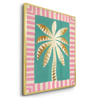 Gold Palm Tree - Fine Art