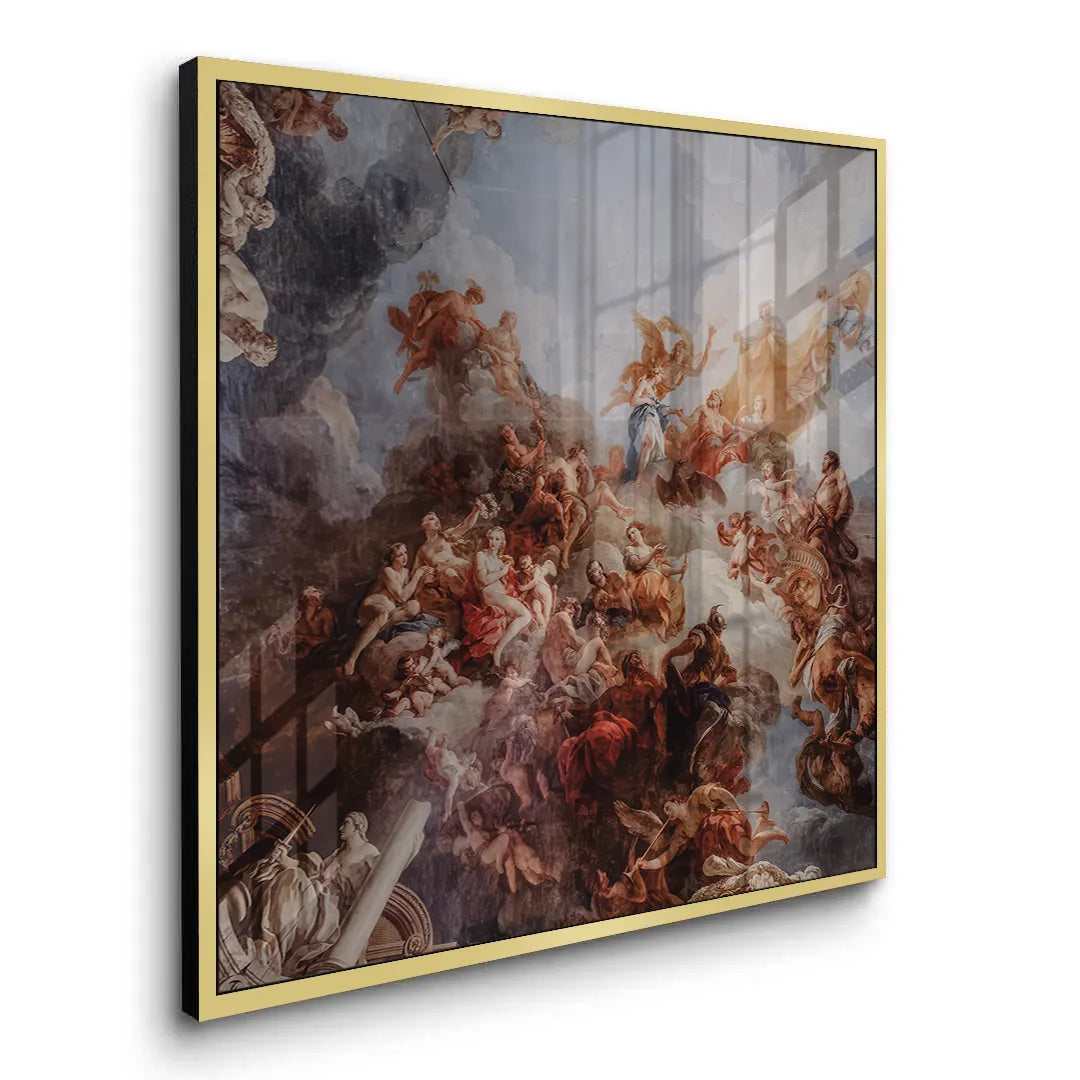 The Rococo Ceiling - Acrylic - Jasmineart.ae