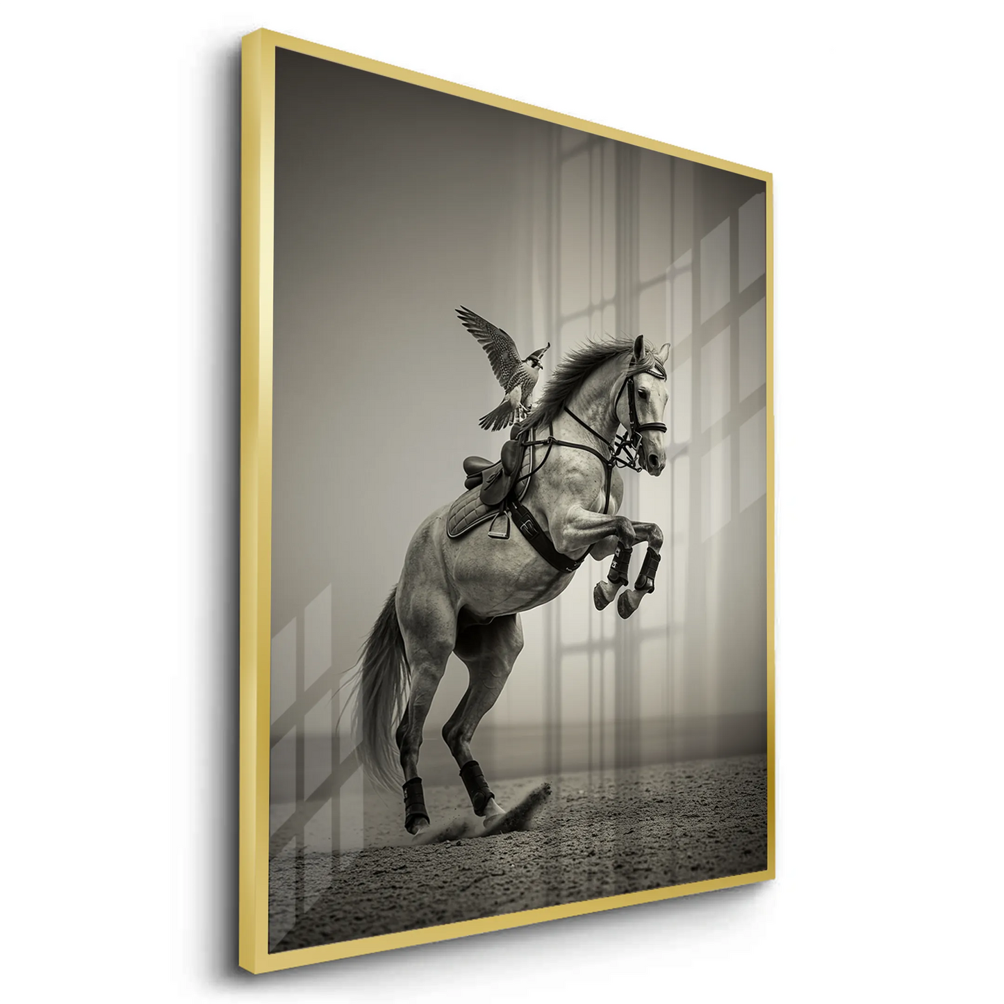 2The Falconer_s Horse - Fine Art