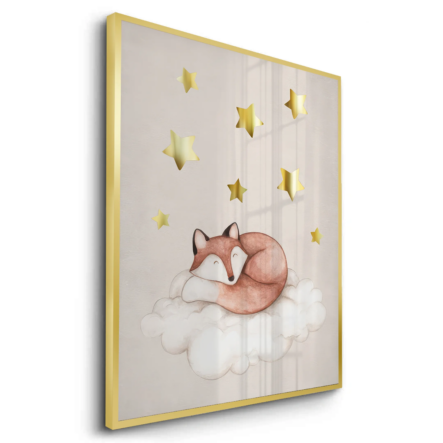 2Sleeping Fox - Fine Art