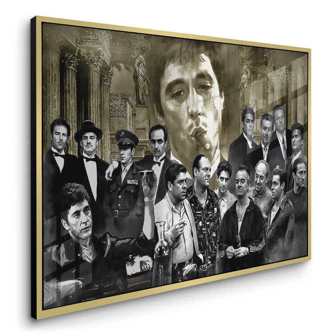 The Mafia Legends - Acrylic - Jasmineart.ae