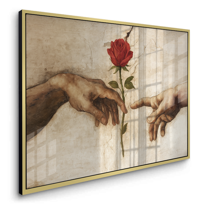 The Creation of Adam - Acrylic
