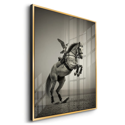 The Falconer_s Horse - Acrylic