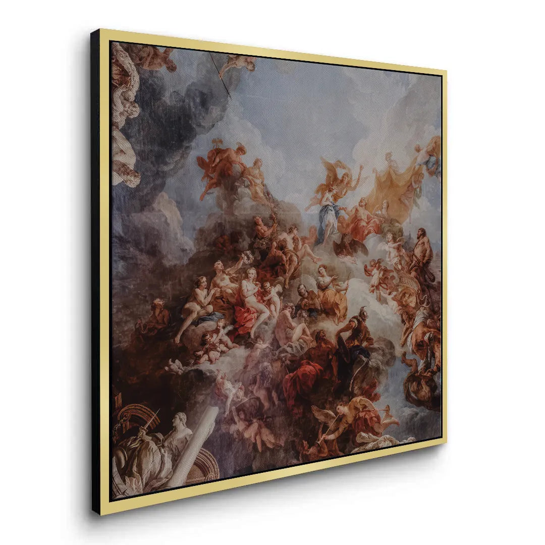 The Rococo Ceiling - Canvas - Jasmineart.ae