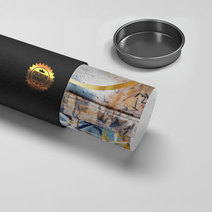 Gold Smiley Face - Poster