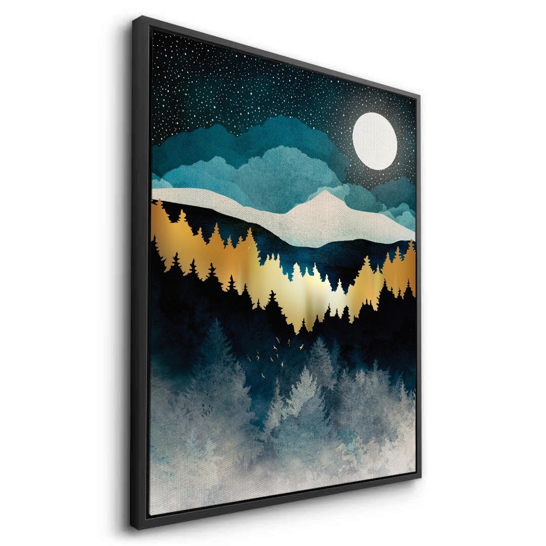 2Gold Starry Mountain- Canvas