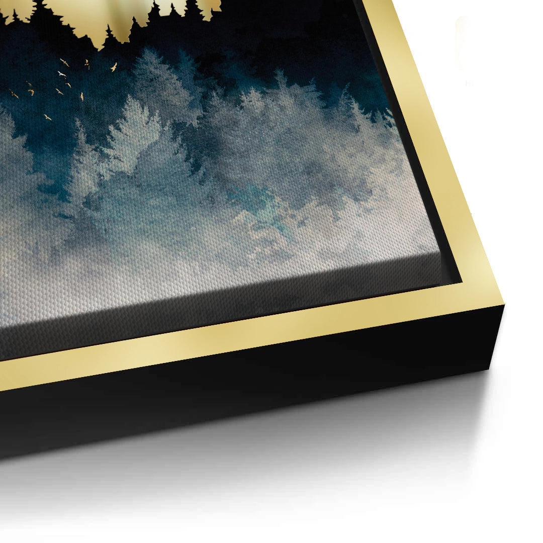 2Gold Starry Mountain- Canvas