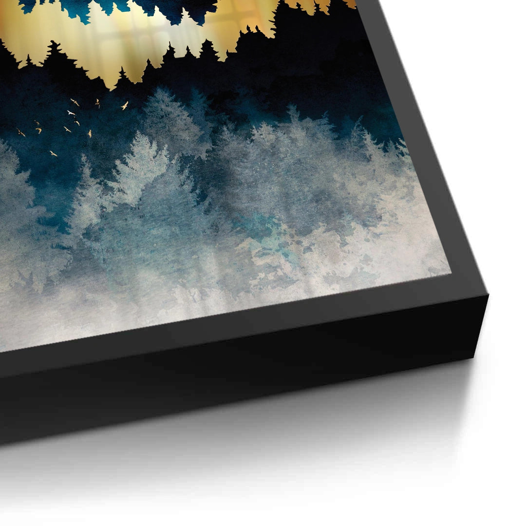 2Gold Starry Mountain - Fine Art