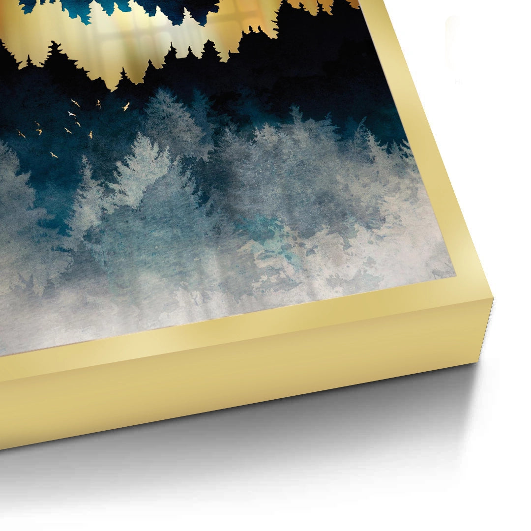 2Gold Starry Mountain - Fine Art