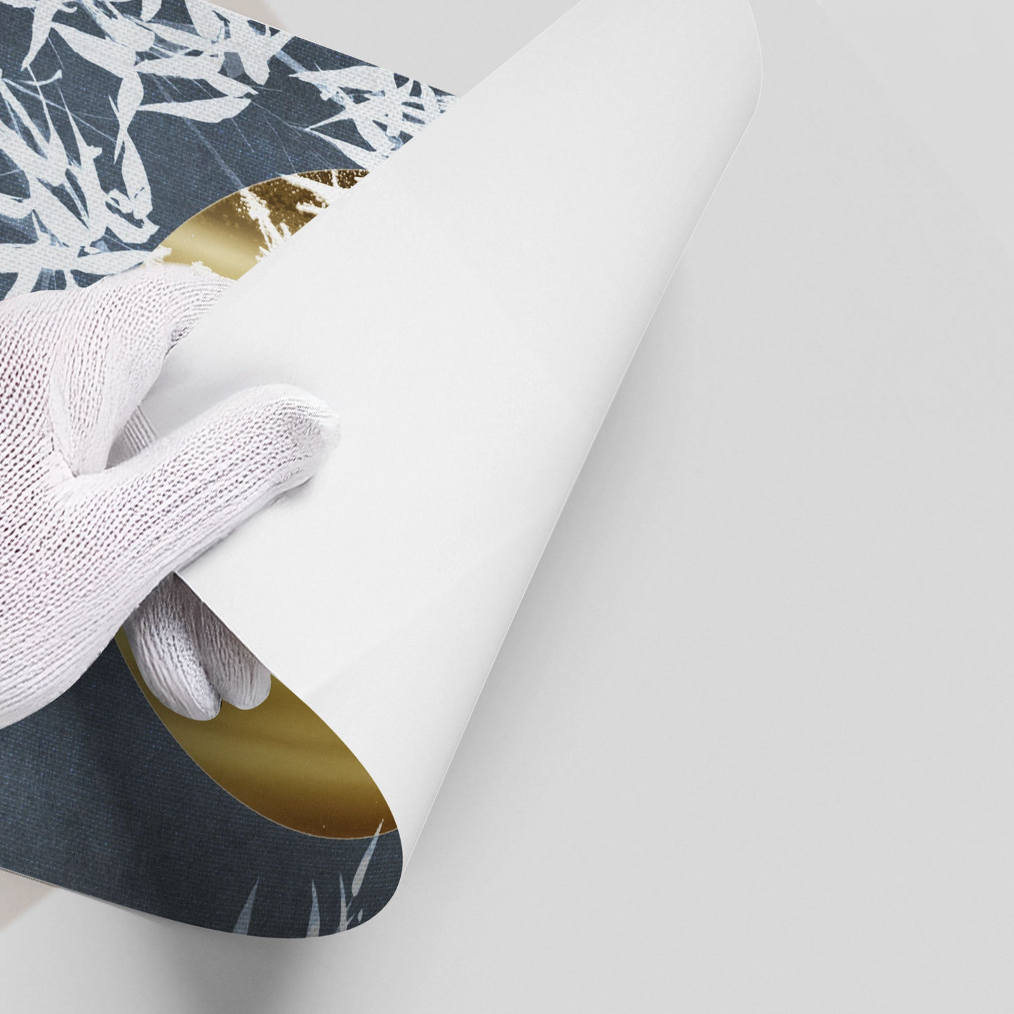 2Gold Sun and Bamboo Leaves - Poster