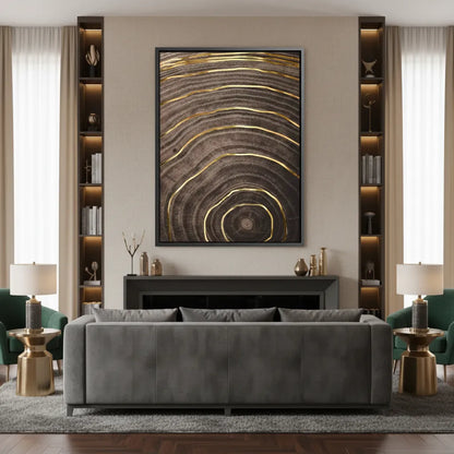 Gold Tree - Canvas