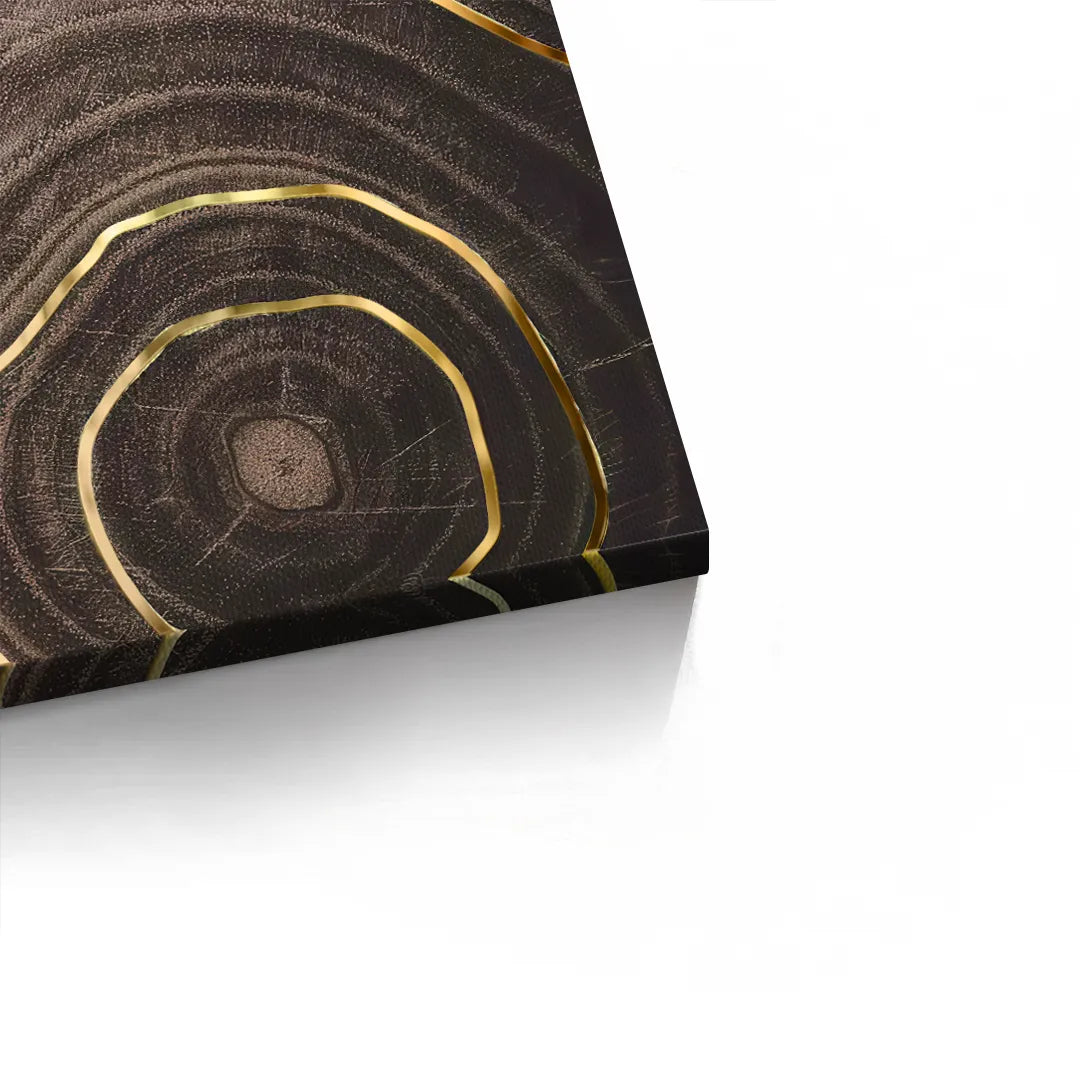 Gold Tree - Canvas - Jasmineart.ae