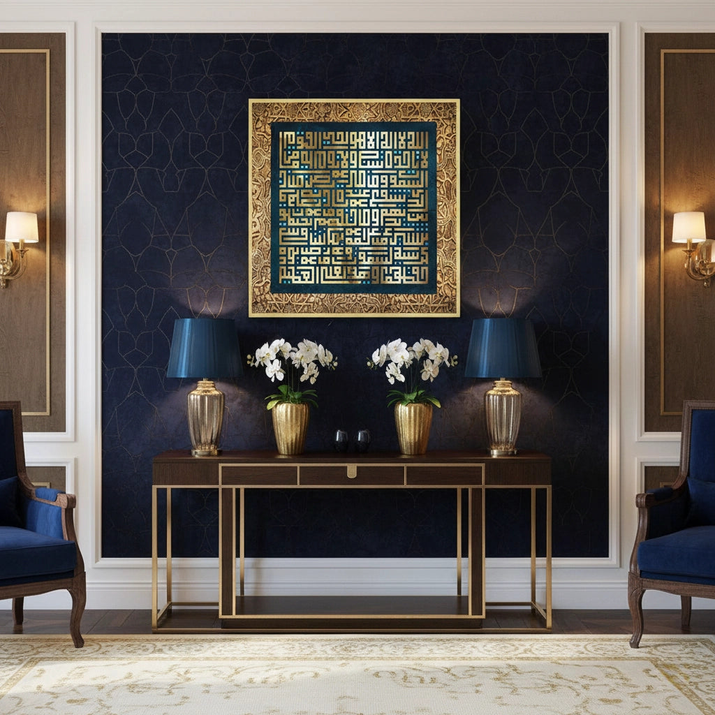 2Golden Ayatul Kursi - Fine Art