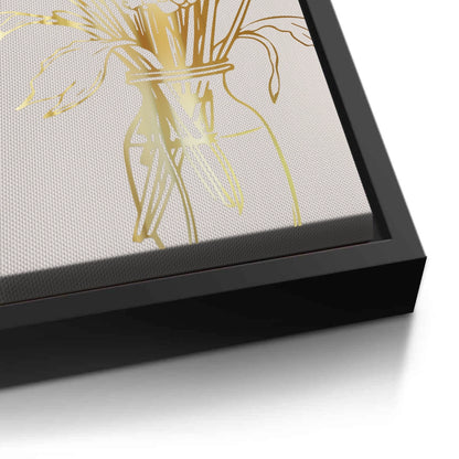Golden Bouquet - Canvas